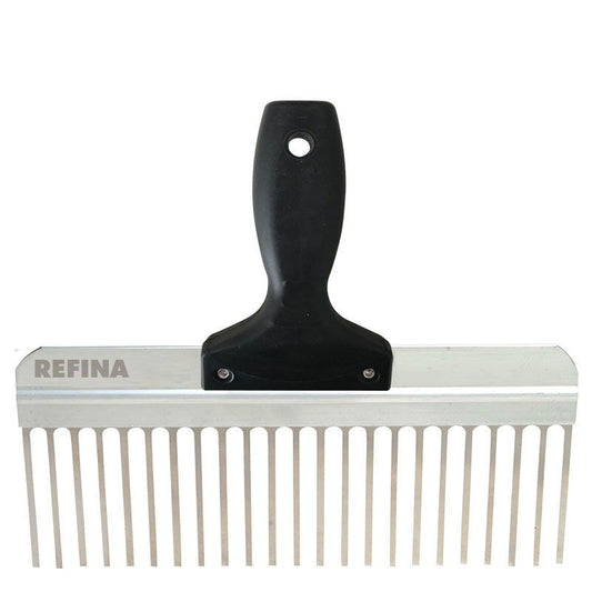 Refina Black Handle Scarifier 12" with 90mm Prongs - 228231